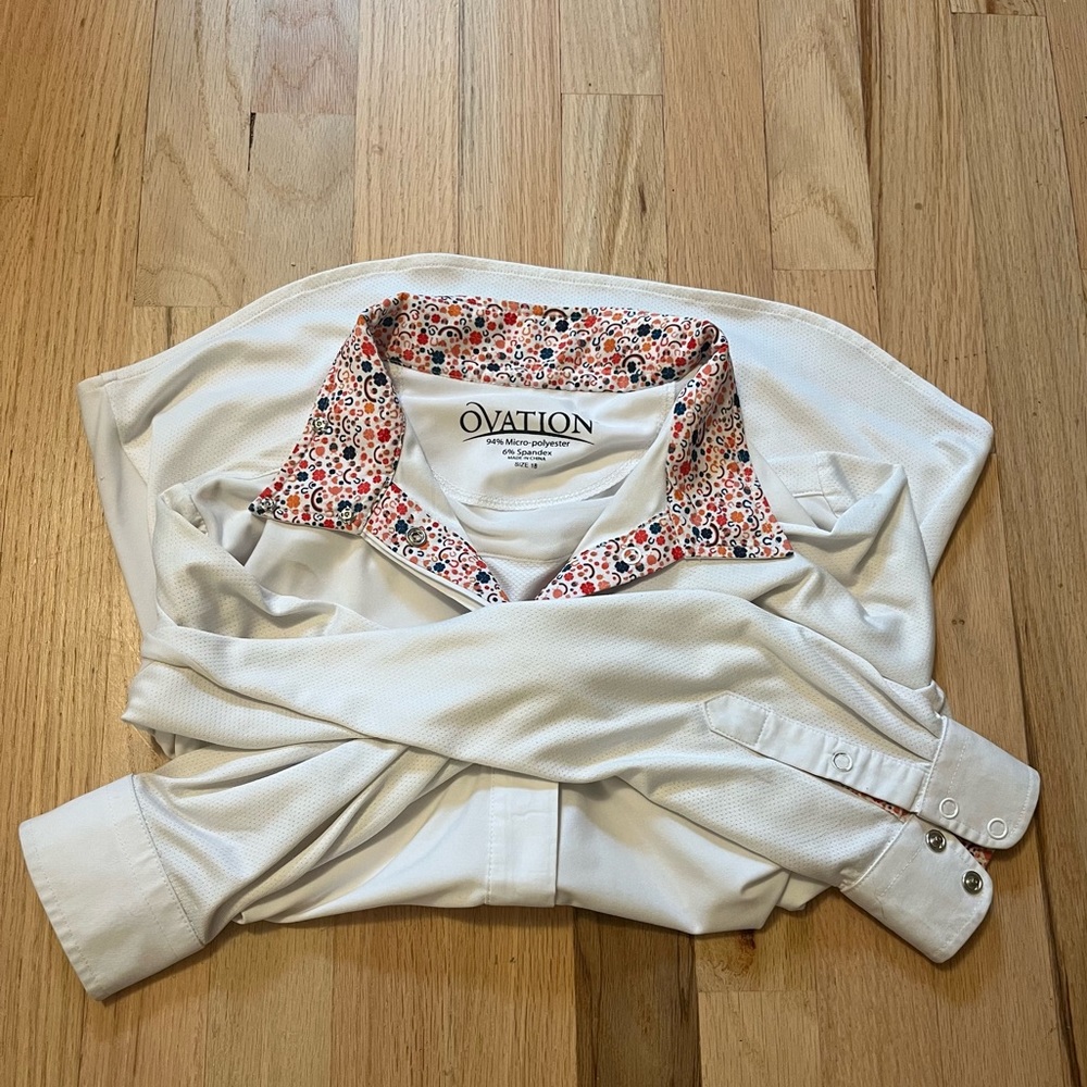 equestrian ovation show shirt